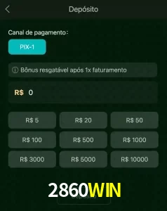 deposits 2860WIN